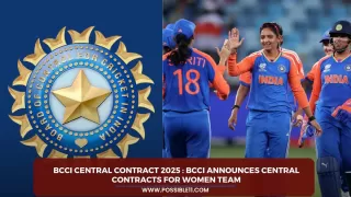 BCCI Central Contract 2025 : BCCI