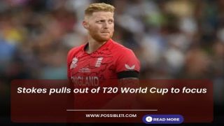 Ben Stokes Pulled Out of T20