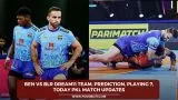 BEN vs BLR Dream11