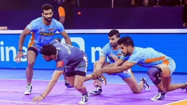 Bengal Warriors vs Telugu Titans Vivo Pro