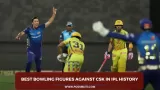 Best bowling figures against