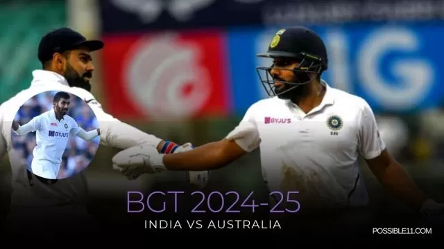 BGT 2024-25: Predicted XI for India vs