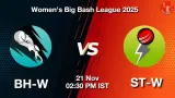BH-W vs ST-W WBBL