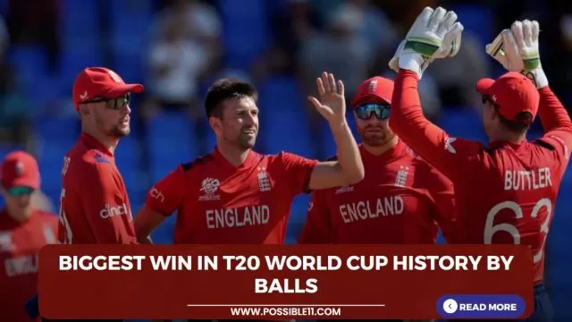 Biggest win in T20 World Cup history