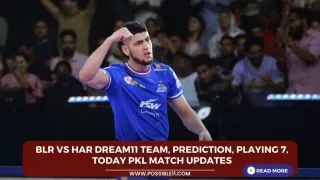BLR vs HAR Dream11 Team, Prediction,