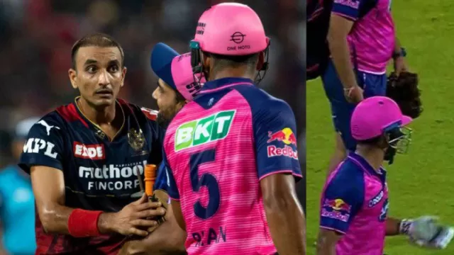 BLR vs RR, Riyan Parag, Harshal Patel