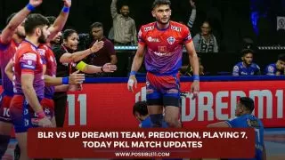 BLR vs UP Dream11 Team, Prediction,