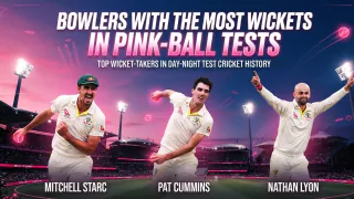 Bowlers with the Most Wickets in Pink-Ball Tests Bowlers with the Most Wickets in
