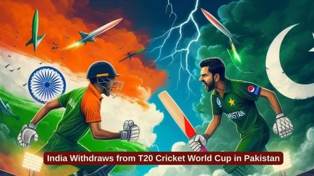 Breaking: India Withdraws from T20 Cricket World