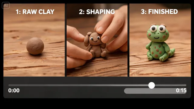 Bring Handmade Clay Art to Life with Stop-Motion-Style