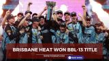 Brisbane Heat won BBL-13