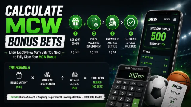 Calculate MCW how many bets are needed