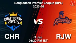 CHR vs RJW BPL 2025-26, Pitch