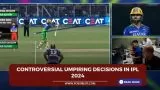 Controversial umpiring decisions in