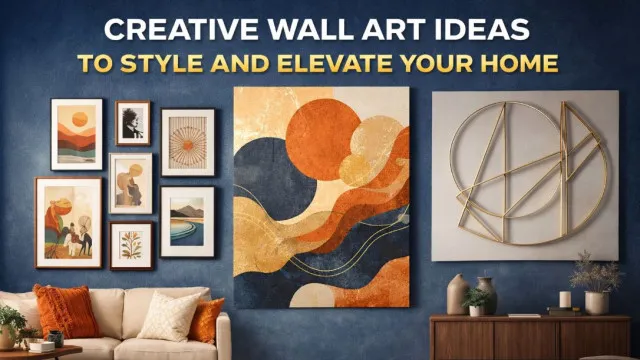 Creative Wall Art Ideas: Style and Elevate