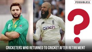 Cricketers who returned to cricket after