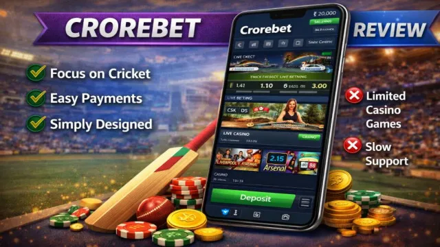 Crorebet Review: Features, Betting Options & Real