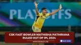 CSK fast bowler Mathisha
