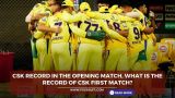 CSK record in the