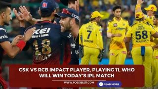 CSK vs RCB Impact Player, Playing