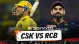 CSK vs RCB Tickets