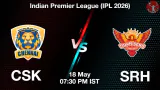 CSK vs SRH IPL