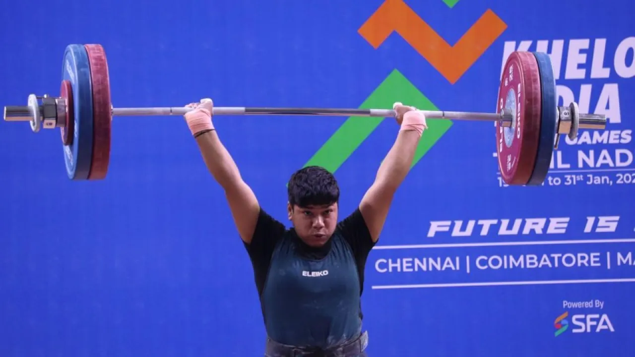 cwg 2026 weightlifting sanjana