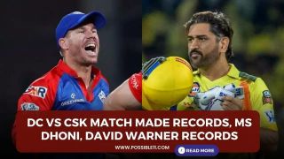 DC vs CSK Match Made Records,