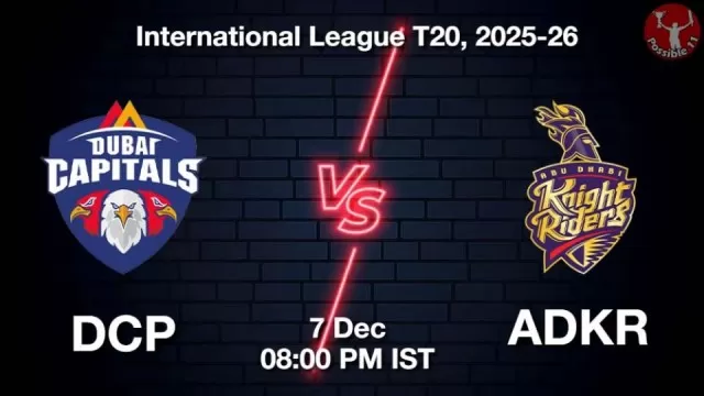 DCP vs ADKR, Pitch Report, Head to