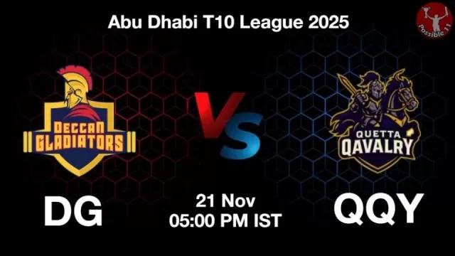 DG vs QQY, Pitch Report, Head to