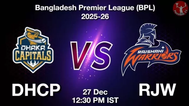 DHCP vs RJW BPL 2025-26, Pitch Report,