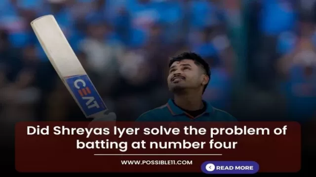 Did Shreyas Iyer solve the problem of