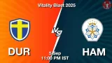 DUR vs HAM T20 Blast: Pitch Report, Head-to-Head, Playing 11, AI Prediction
