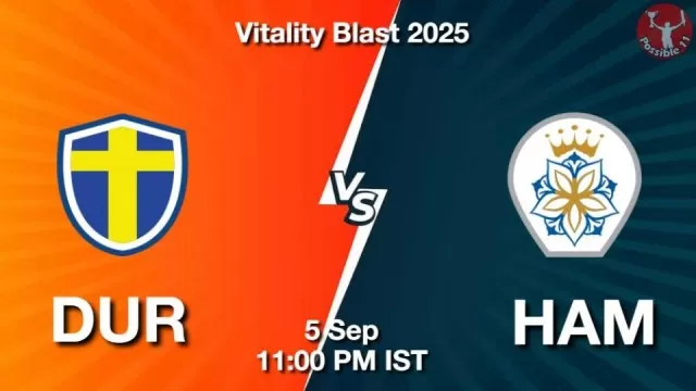 DUR vs HAM T20 Blast: Pitch Report,