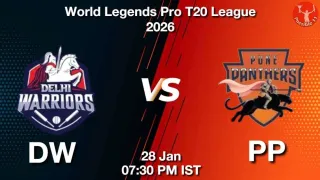 DW vs PP WLP 2026, Pitch