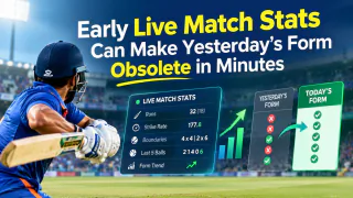 Early Live Match Stats Can Make