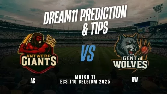 ECS T10 2025 AG vs GW: Playing