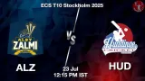 ECS T10 2025 ALZ vs HUD: Playing 11, Dream11 Team, My11Circle Prediction
