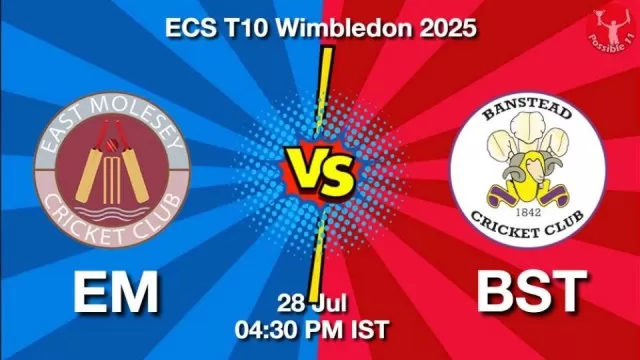 ECS T10 2025 EM vs BST: Playing