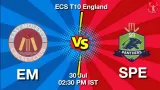 ECS T10 2025 EM vs SPE: Playing 11, Dream11 Team, My11Circle Prediction
