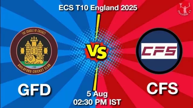 ECS T10 2025 GFD vs CFS: Playing