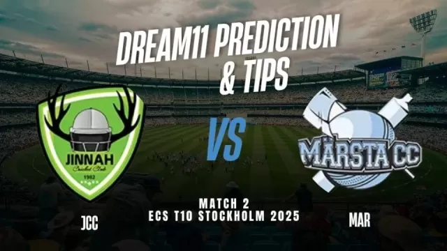 ECS T10 2025 JCC vs MAR: Playing
