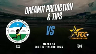 ECS T10 2025 KCC vs FCCG: