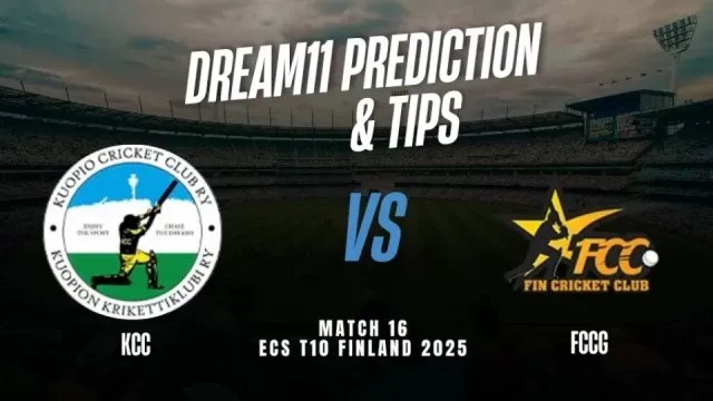 ECS T10 2025 KCC vs FCCG: Head