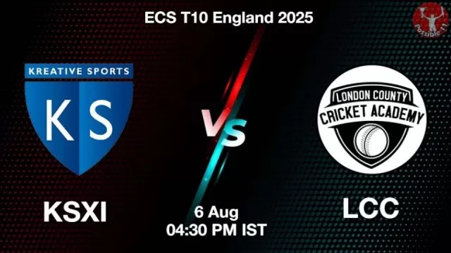 ECS T10 2025 KSXI vs LCC: Playing