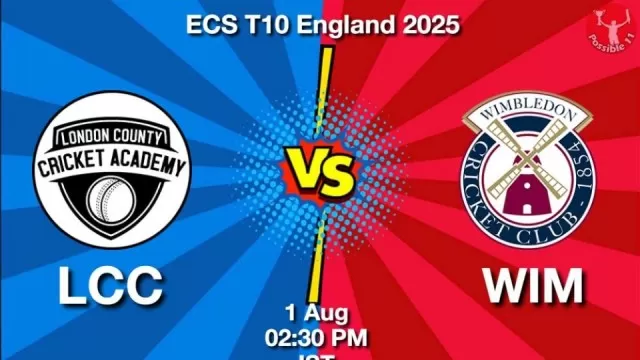 ECS T10 2025 LCC vs WIM: Playing
