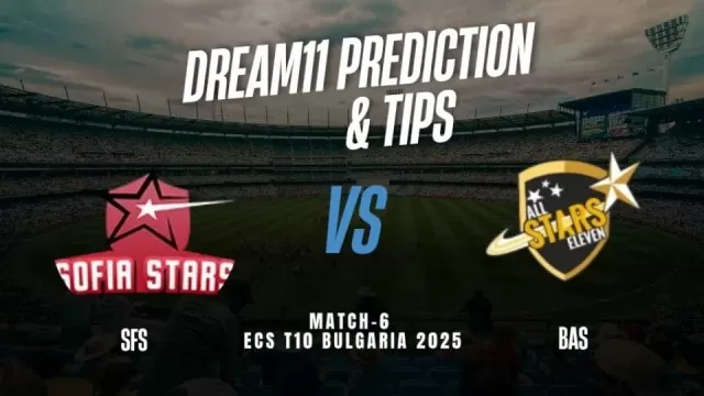 ECS T10 2025 SFS vs BAS: Playing