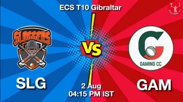 ECS T10 2025 SLG vs GAM: Playing