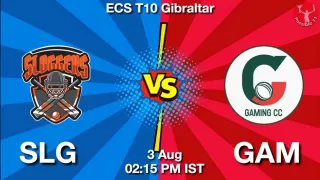 ECS T10 2025 SLG vs GAM: