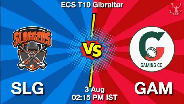 ECS T10 2025 SLG vs GAM: Playing